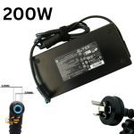 خرید شارژر لپ تاپ HP 200W 19.5V 10.3A فیش آبی رنگ 4.5x3.0 میلی متر