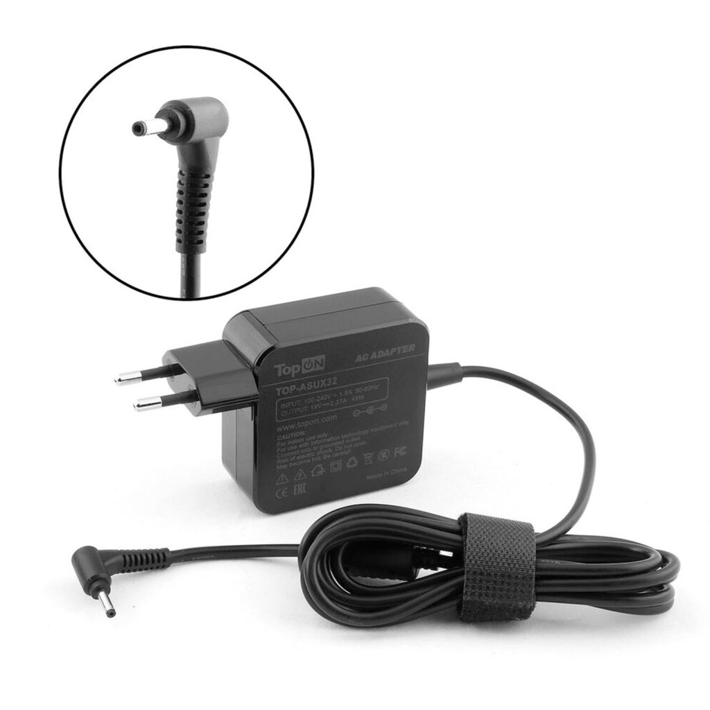 شارژر لپ تاپ ASUS 45W 19V 2.37A فیش 3.0 در 1.1 میلی متر