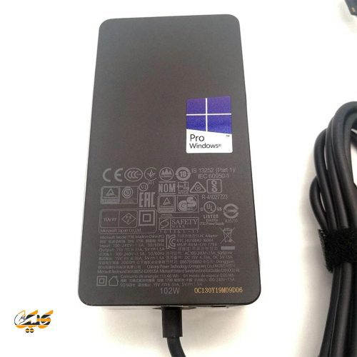 شارژر لپ تاپ Microsoft Surface 102W 15V 6.33A