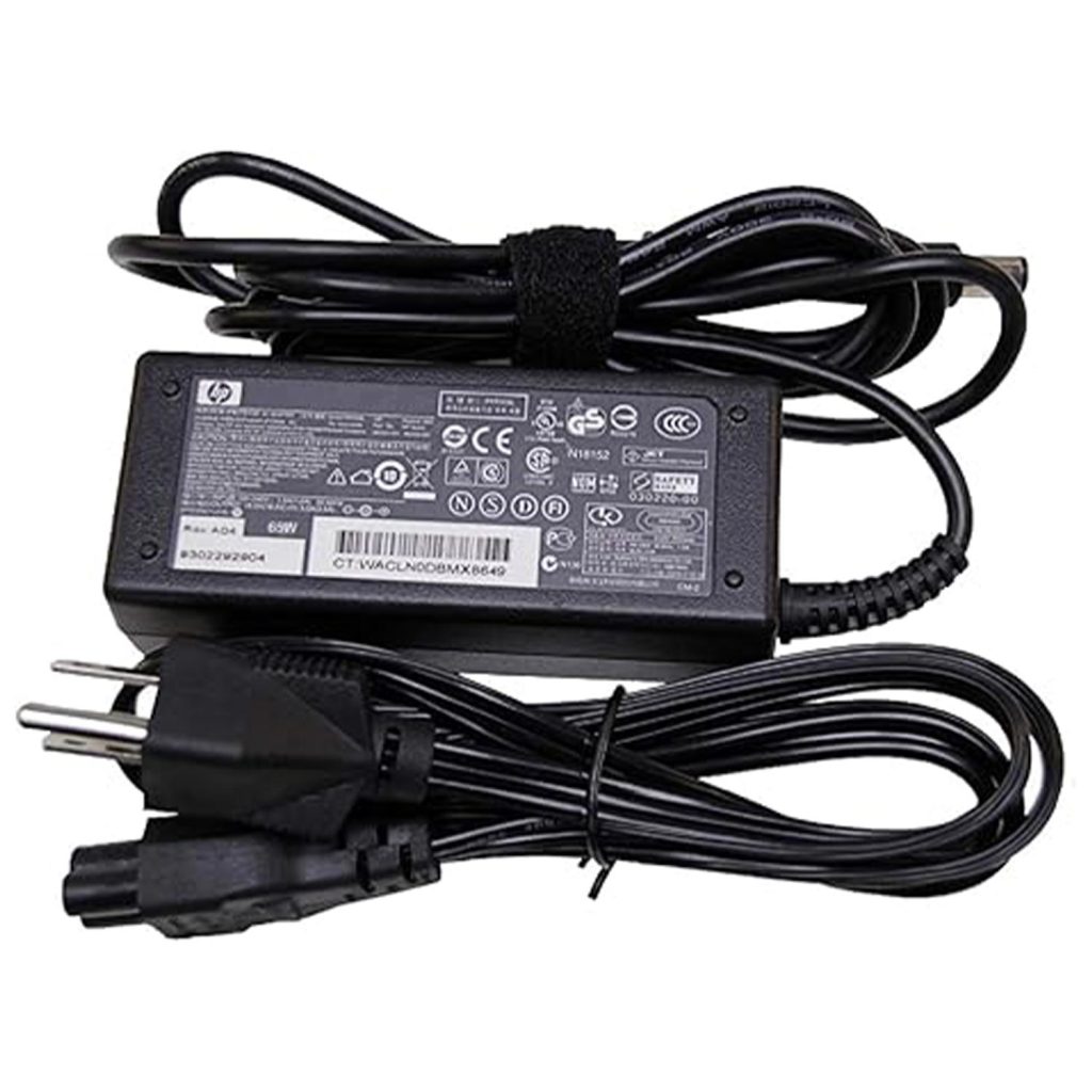 شارژر لپ تاپ HP 65W 18.5V 3.5A فیش 7.4در5.0 میلی متر Black Pin