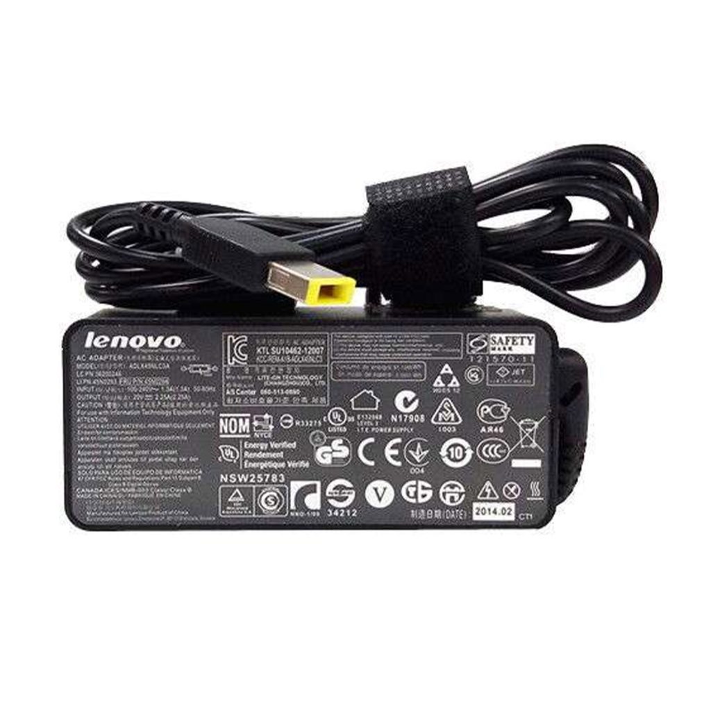 شارژر لپ تاپ لنوو LENOVO Adapter 20V 3.25A 65W USB