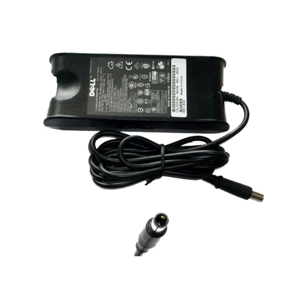 شارژر لپ تاپ DELL 90W 19.5V 4.62A فیش 7.4 در 5.0 میلی متر مدل اسلیم