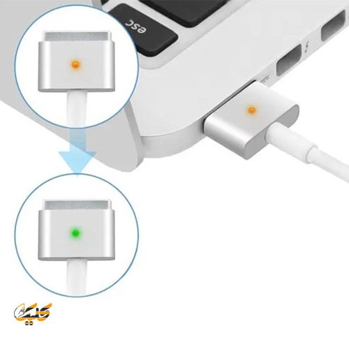 شارژر مک بوک APPLE 60W 16.5V 3.65A فیش 2 Magsafe