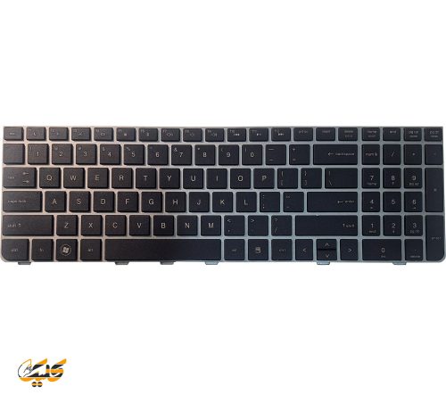 کیبورد لپ تاپ HP Keyboard 4530 BLACK/SILVER FRAME
