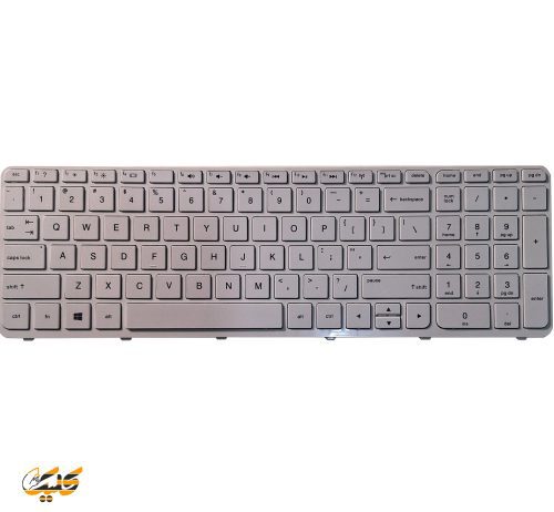 کیبورد لپ تاپ HP Keyboard PAVILION 15E WHITE WITH FRAM