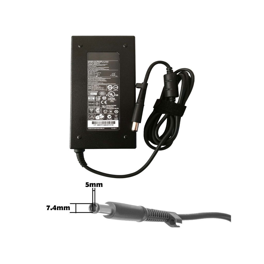 شارژر لپ تاپ HP 150W 19.5V 7.7A سر فیش 7.4 در 5.0 میلی‌متر