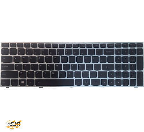 کیبورد لپ تاپ LENOVO Keyboard Z51-70 B FRAM SILVER BACKLIGHT