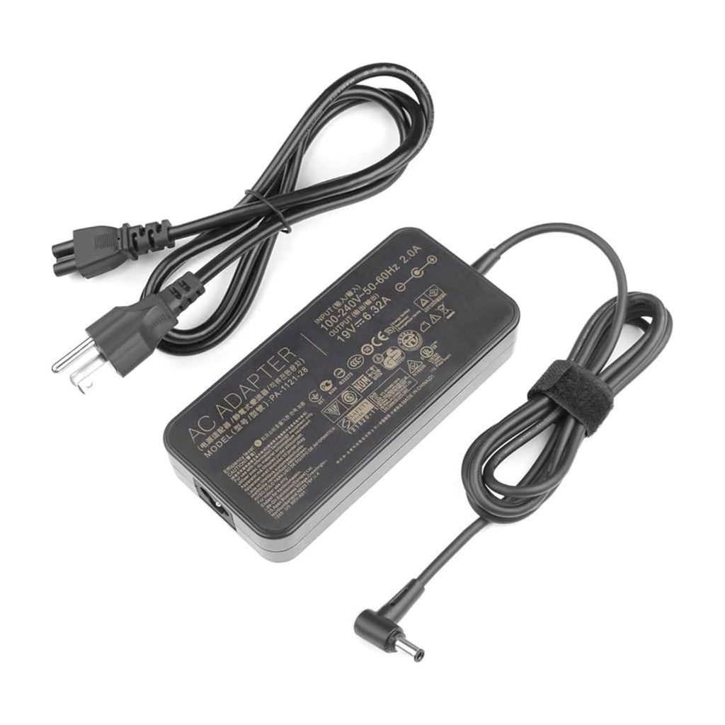 شارژر لپ تاپ ایسوس ASUS 120W 19V 6.32A سر فیش 5.5 در 2.5 میلی متر