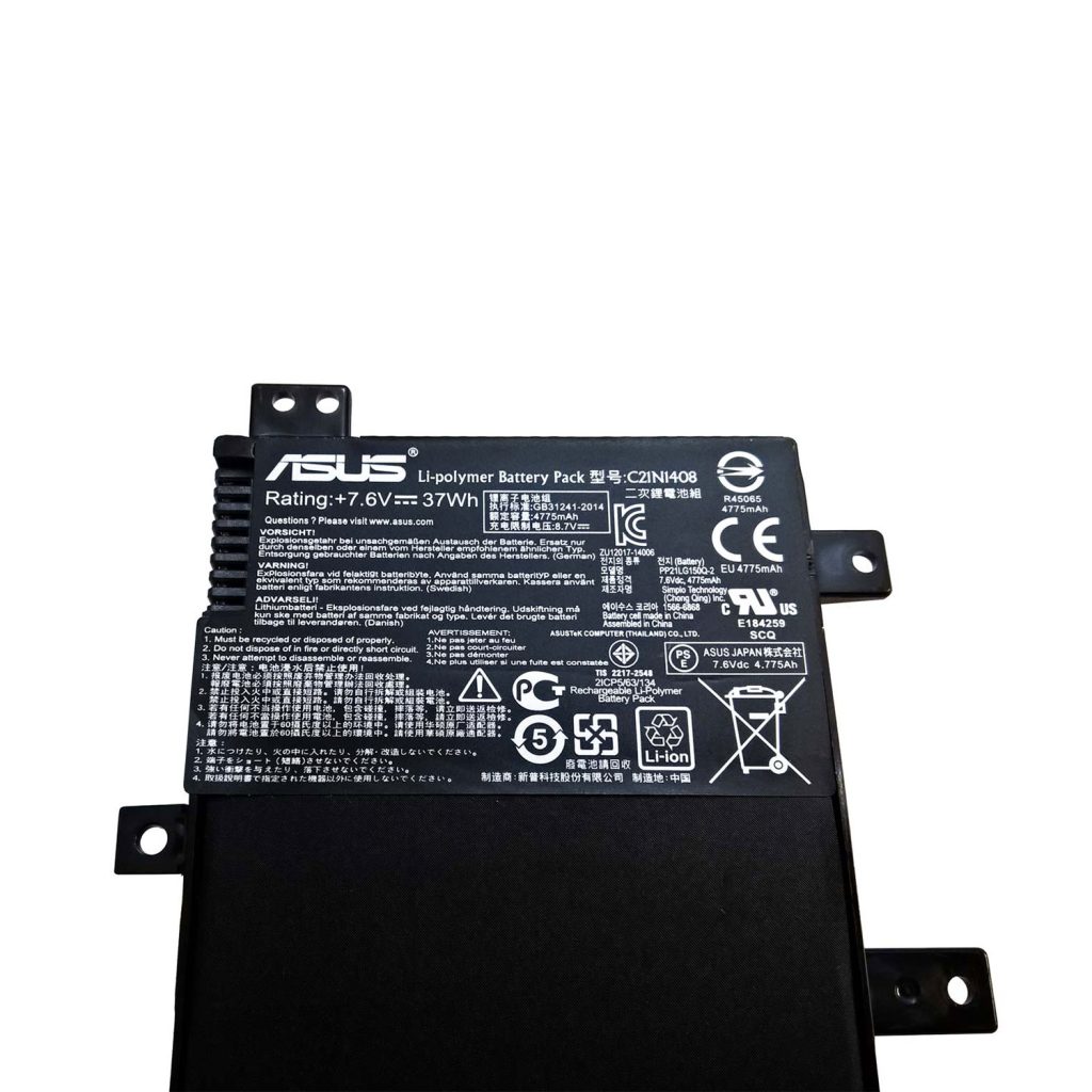 باطری لپ تاپ ایسوس ASUS BATTERY K555 C21N1408