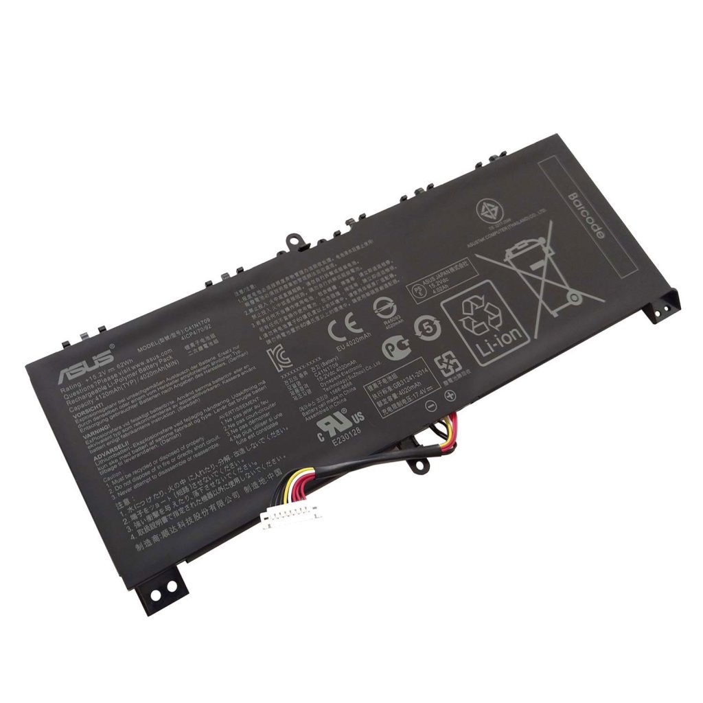 باطری لپ‌تاپ ایسوس Battery ASUS C41N1709