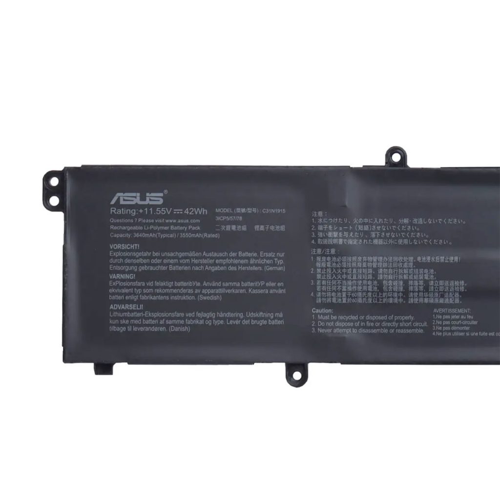 باطری لپ‌تاپ ایسوس Battery Asus C31N1915