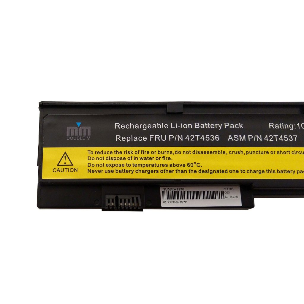 باطری لپ‌تاپ لنوو Lenovo Battery X201 6-Cell 4400mAh