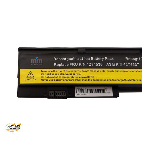 باطری لپ‌تاپ لنوو Lenovo Battery X201 6-Cell 4400mAh