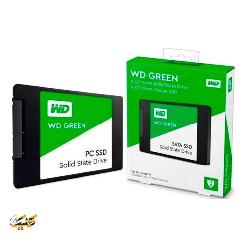 خرید حافظه SSD وسترن دیجیتال Green ظرفیت 480 گیگابایت با گارانتی ۳ ساله اواژنگ