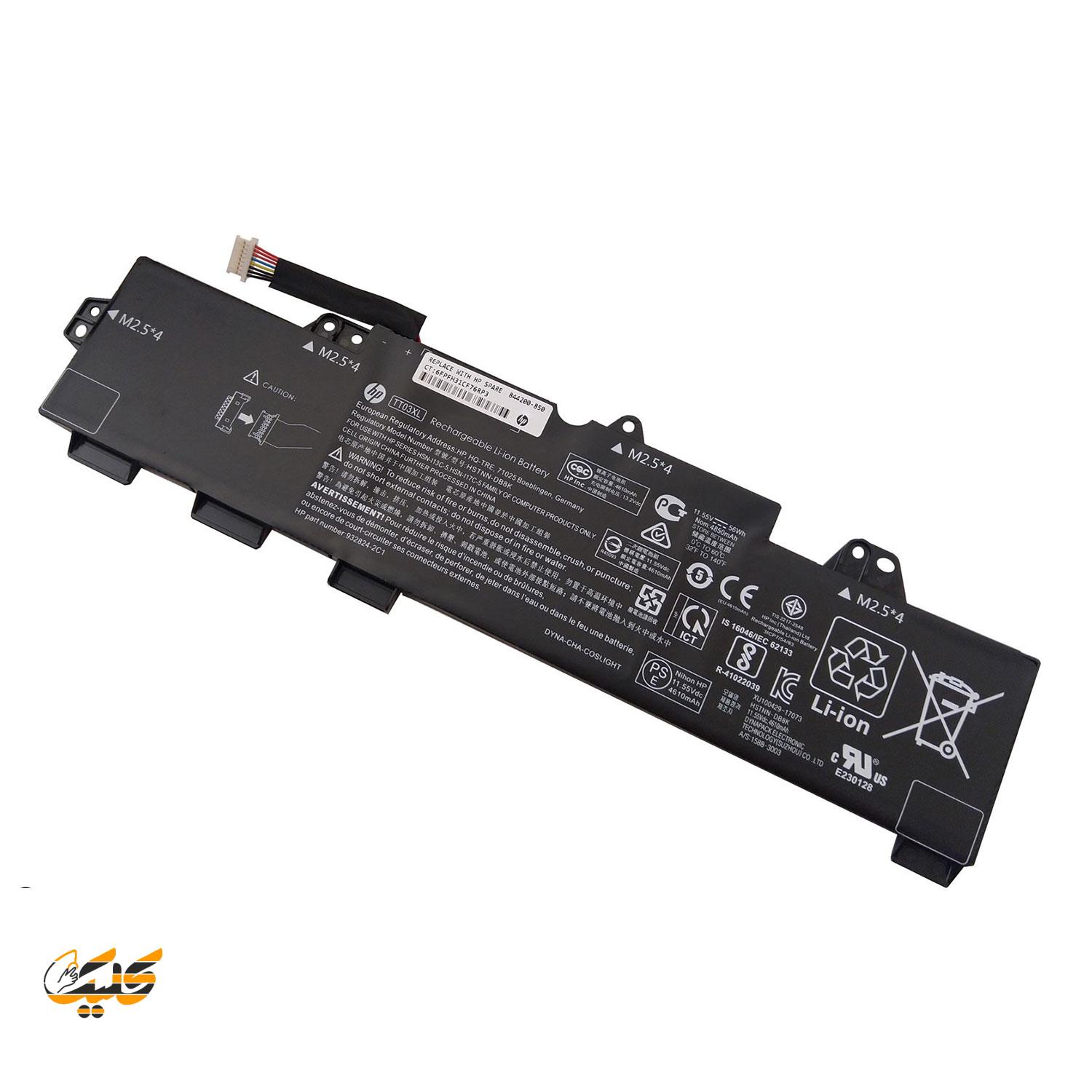 0000332 باطری لپ تاپ اچ پی HP BATTERY TT03XL