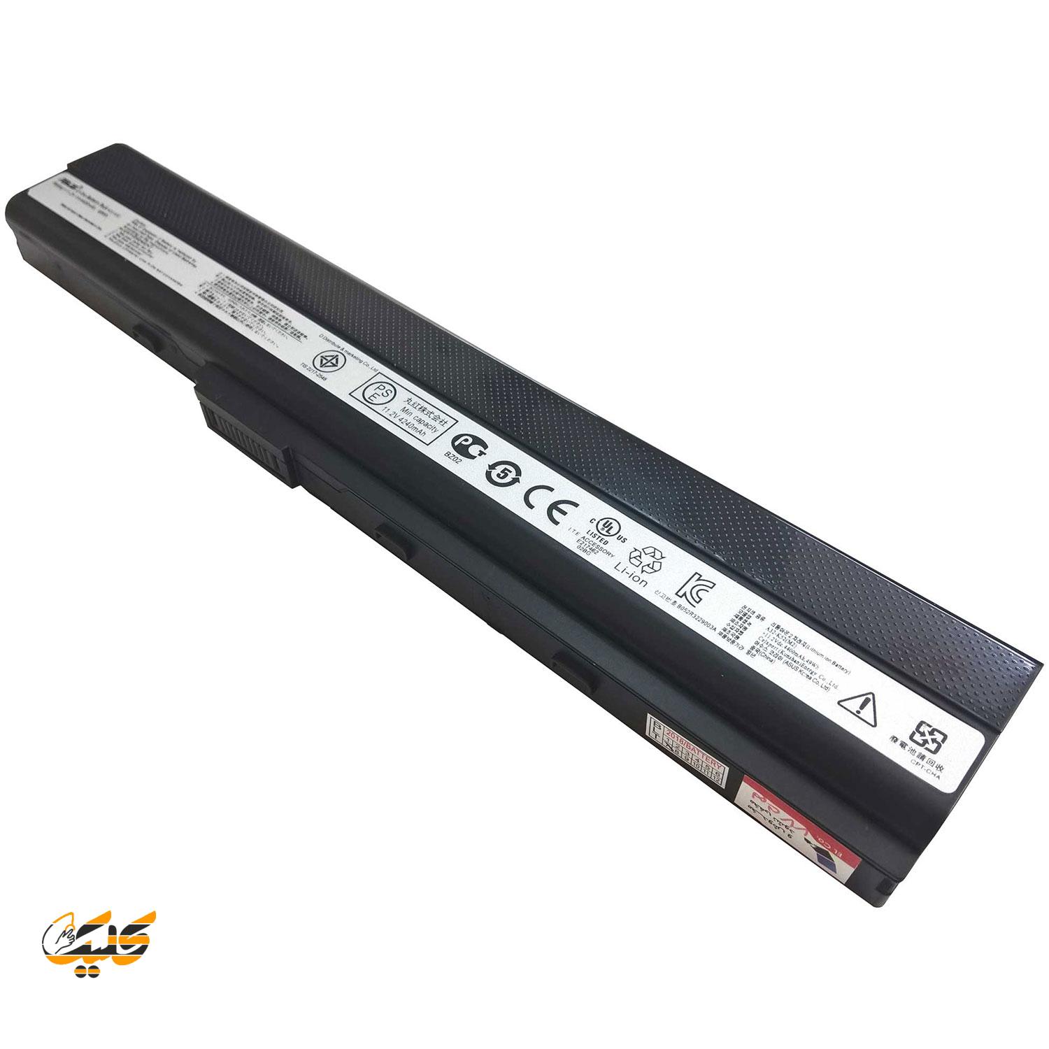000444 باطری لپ تاپ ایسوس ASUS BATTERY K52