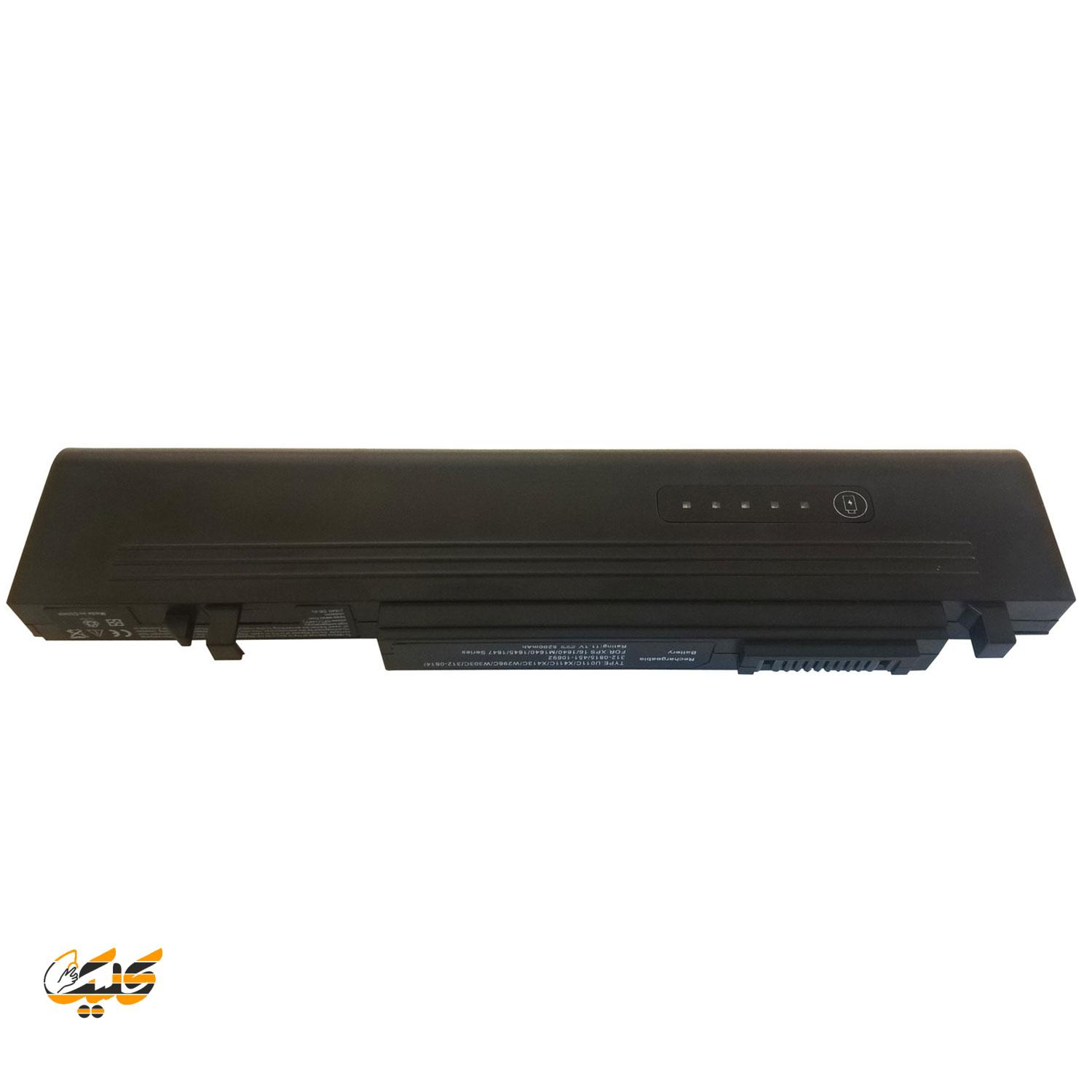 1111211 🔋 باطری لپتاپ دل Dell Battery XPS 1640 / 1645 / 1647 (U011C / W303C / 312-0814)