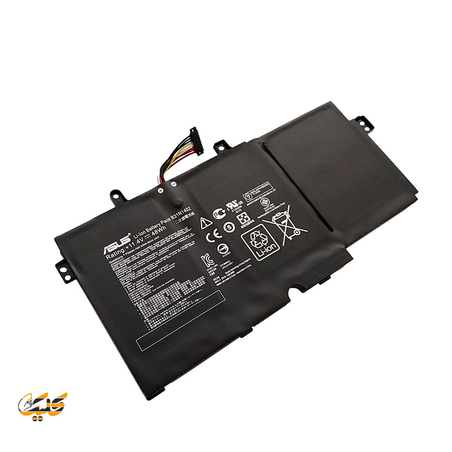 0092912 باطری لپتاپ ایسوس Battery Asus Q551 B31N1402