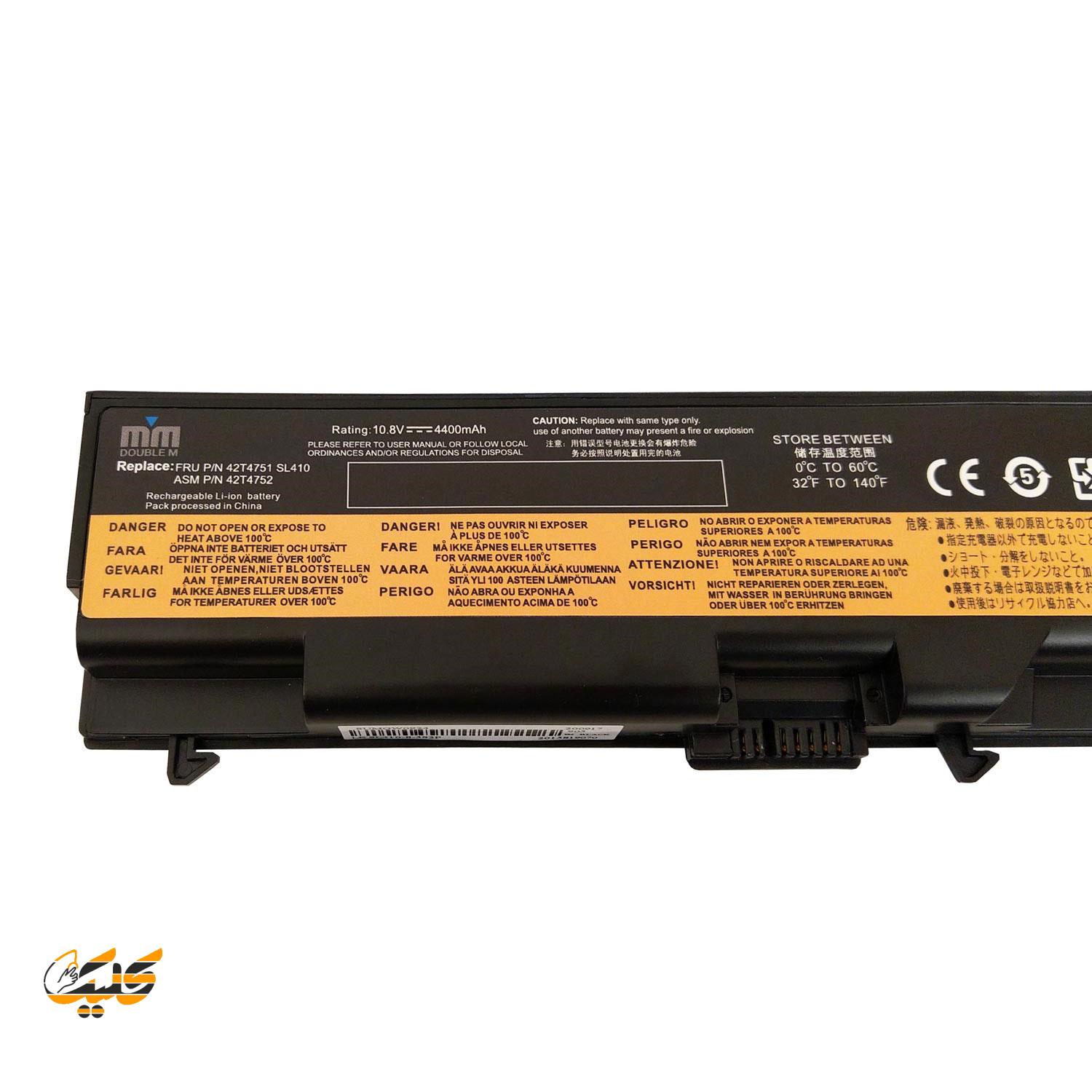 093918 باطری لپتاپ لنوو Lenovo ThinkPad T410 / SL410 / SL510