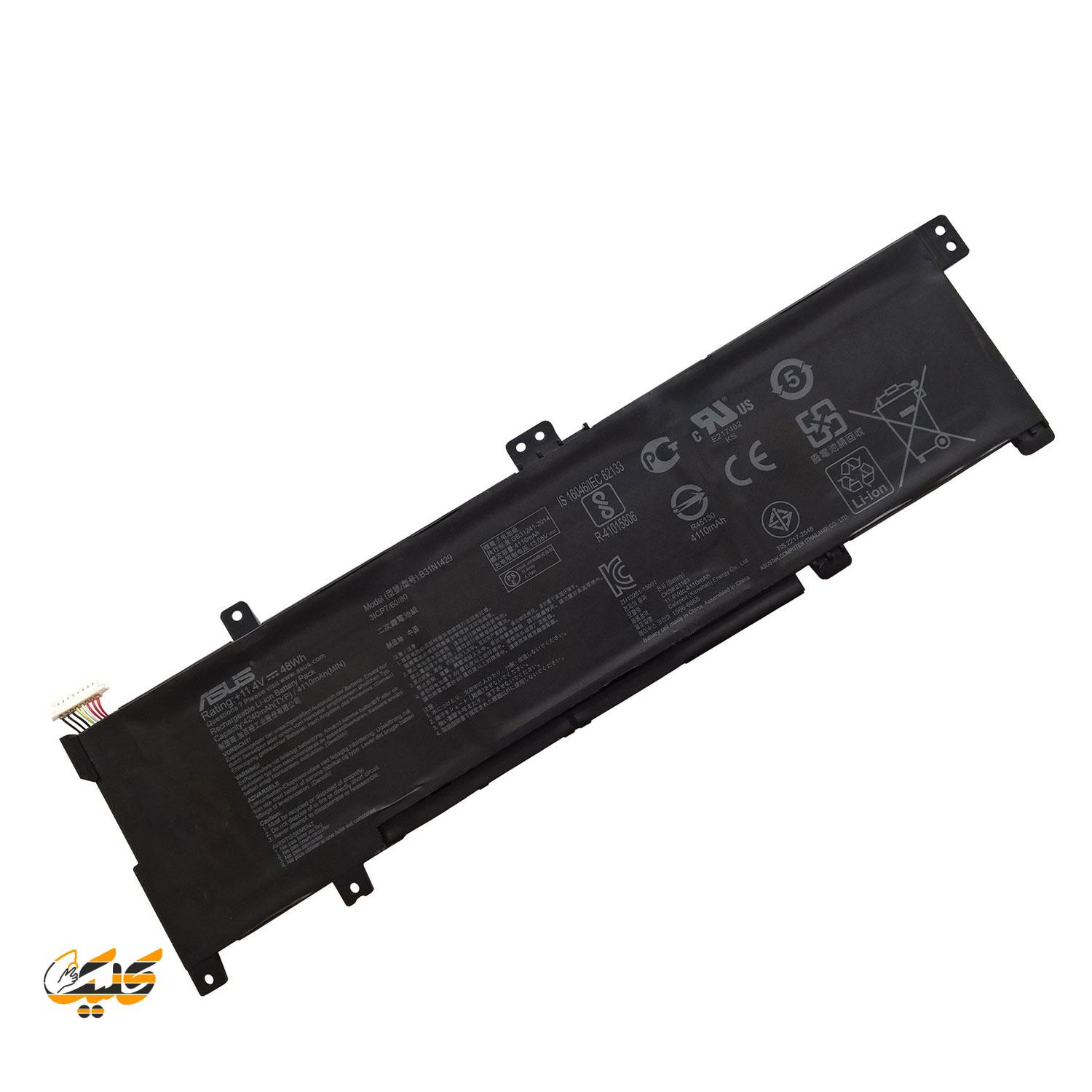 9989990 باطری لپتاپ ایسوس Asus V502 / K501