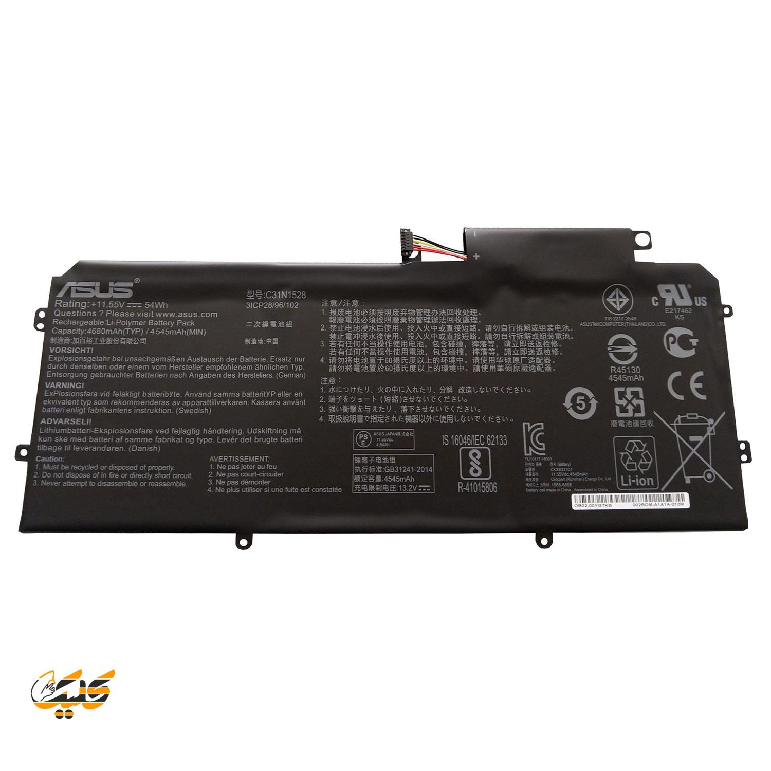 0109201 باطری لپ تاپ ایسوس Asus Zenbook Flip UX360CA C31N1528